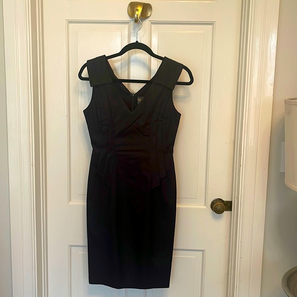 Little Black Tailored Dress, Size Small.